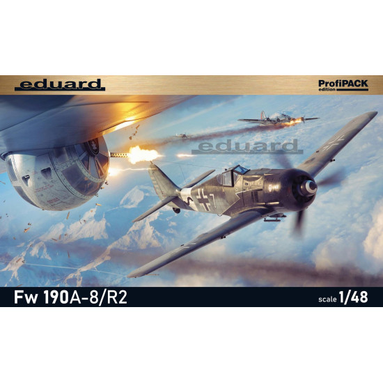 Eduard 82145 1/48 Fw 190A-8/R2 Plastic for Aircraft Profipack