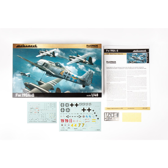 Eduard 82147 1/48 Fw 190A-8 Plastic for Aircraft Profipack Eduard 82147 1/48 Fw 190A-8 Plastic for Aircraft Profipack