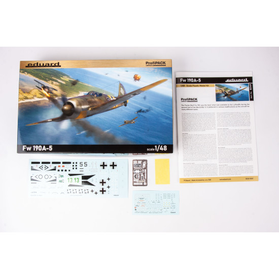 Eduard 82149 1/48 Fw 190A-5 Plastic for Aircraft Profipack