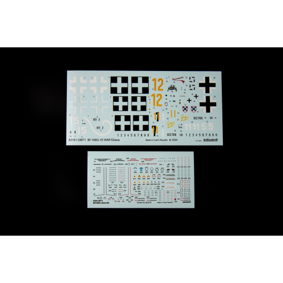 Eduard 82161 1/48 Bf 109G-10 WNF/Diana Plastic for Aircraft Profipack