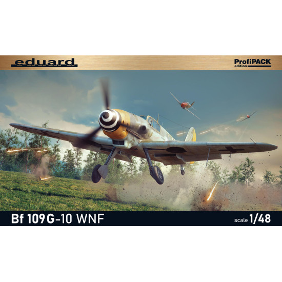 Eduard 82161 1/48 Bf 109G-10 WNF/Diana Plastic for Aircraft Profipack