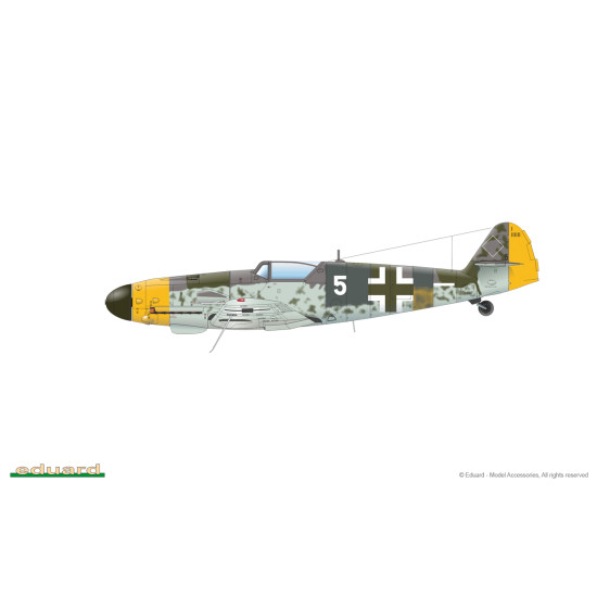 Eduard 82161 1/48 Bf 109G-10 WNF/Diana Plastic for Aircraft Profipack