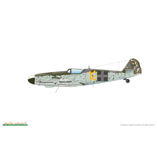 Eduard 82161 1/48 Bf 109G-10 WNF/Diana Plastic for Aircraft Profipack