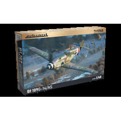 Eduard 82162 1/48 Bf 109G-14/AS Plastic for Aircraft Profipack