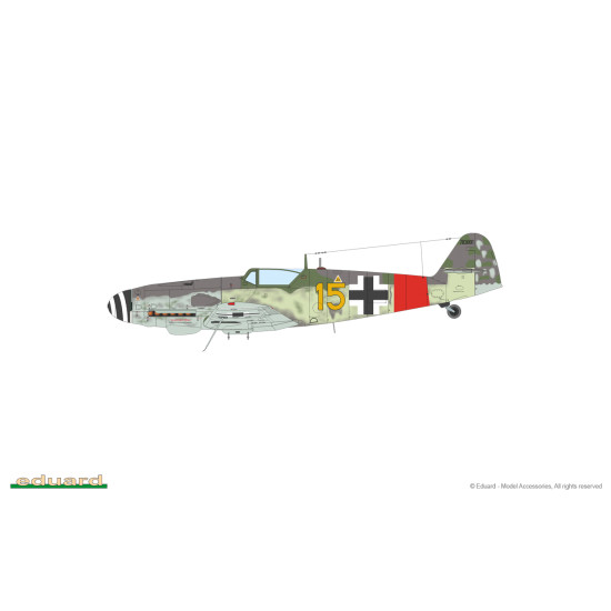 Eduard 82162 1/48 Bf 109G-14/AS Plastic for Aircraft Profipack
