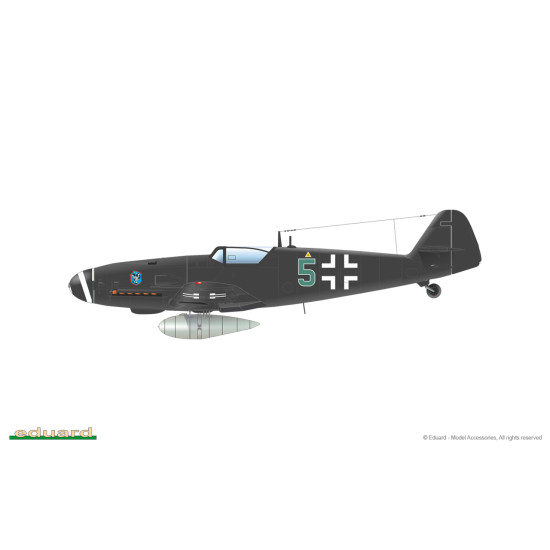 Eduard 82163 1/48 Bf 109G-6/AS Plastic for Aircraft Profipack Eduard 82163 1/48 Bf 109G-6/AS Plastic for Aircraft Profipack