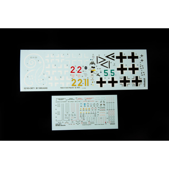 Eduard 82163 1/48 Bf 109G-6/AS Plastic for Aircraft Profipack Eduard 82163 1/48 Bf 109G-6/AS Plastic for Aircraft Profipack