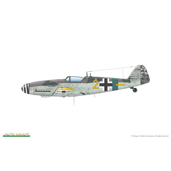 Eduard 82163 1/48 Bf 109G-6/AS Plastic for Aircraft Profipack Eduard 82163 1/48 Bf 109G-6/AS Plastic for Aircraft Profipack