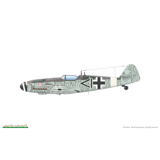 Eduard 82163 1/48 Bf 109G-6/AS Plastic for Aircraft Profipack Eduard 82163 1/48 Bf 109G-6/AS Plastic for Aircraft Profipack