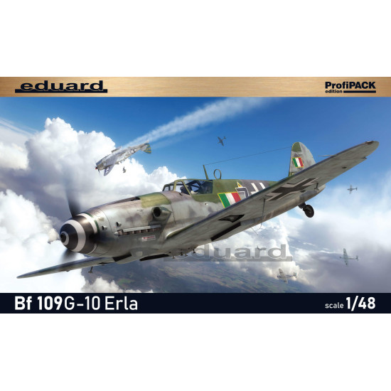 Eduard 82164 1/48 Bf 109G-10 Erla Plastic for Aircraft Profipack