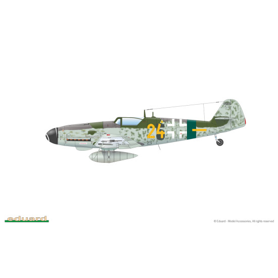 Eduard 82164 1/48 Bf 109G-10 Erla Plastic for Aircraft Profipack