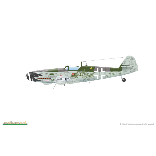 Eduard 82164 1/48 Bf 109G-10 Erla Plastic for Aircraft Profipack