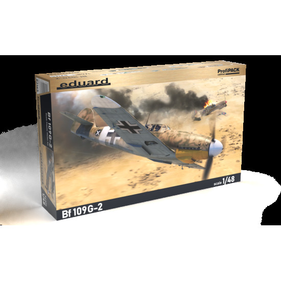Eduard 82165 1/48 Bf 109G-2 Plastic for Aircraft Profipack