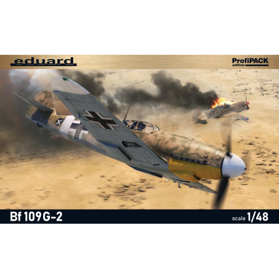 Eduard 82165 1/48 Bf 109G-2 Plastic for Aircraft Profipack