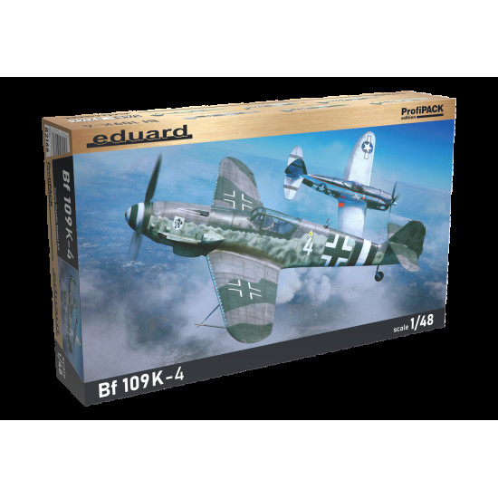 Eduard 82166 1/48 Bf 109K-4 - The ProfiPACK Edition Plastic for Aircraft Profipack