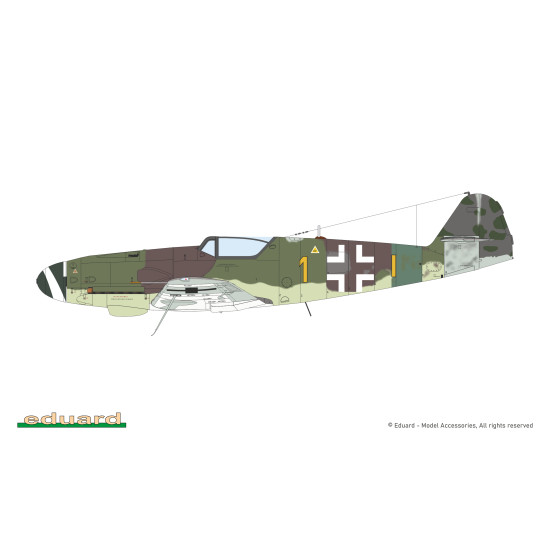Eduard 82166 1/48 Bf 109K-4 - The ProfiPACK Edition Plastic for Aircraft Profipack