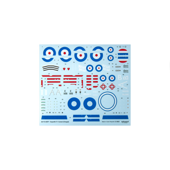 Eduard 82172 1/48 Sopwith F.1 Camel (Clerget) Plastic for Aircraft Profipack Eduard 82172 1/48 Sopwith F.1 Camel (Clerget) Plastic for Aircraft Profipack