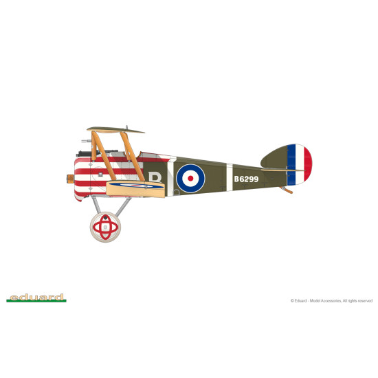 Eduard 82172 1/48 Sopwith F.1 Camel (Clerget) Plastic for Aircraft Profipack Eduard 82172 1/48 Sopwith F.1 Camel (Clerget) Plastic for Aircraft Profipack