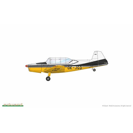 Eduard 82181 1/48 Z-126 Trenér Plastic for Aircraft Profipack Eduard 82181 1/48 Z-126 Trenér Plastic for Aircraft Profipack