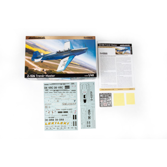 Eduard 82185 1/48 Z-526 Trenér Master Plastic for Aircraft Profipack