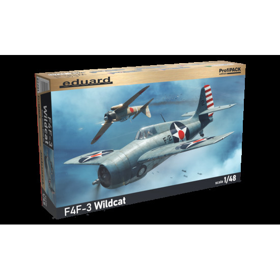 Eduard 82201 1/48 F4F-3 Wildcat Plastic for Aircraft Profipack