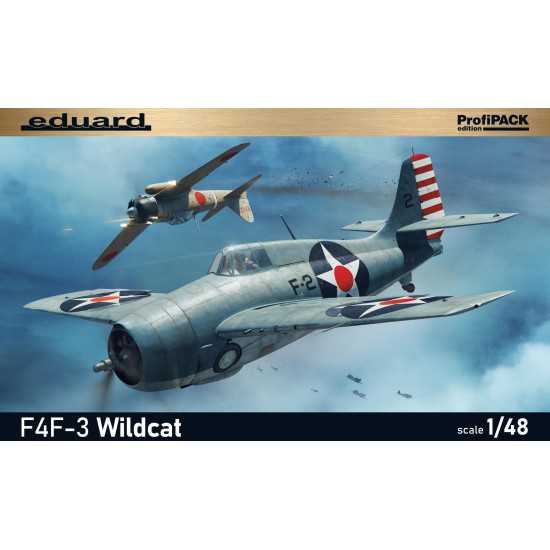 Eduard 82201 1/48 F4F-3 Wildcat Plastic for Aircraft Profipack