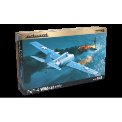 Eduard 82202 1/48 F4F-4 Wildcat early Plastic for Aircraft Profipack