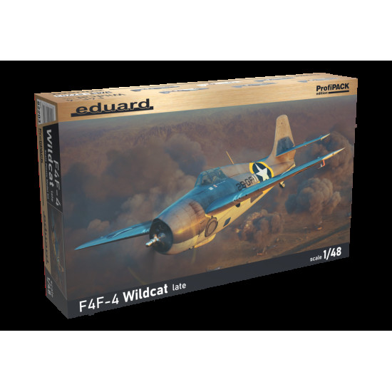 Eduard 82203 1/48 F4F-4 Wildcat late Plastic for Aircraft Profipack