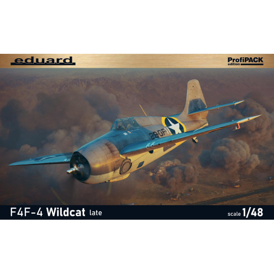 Eduard 82203 1/48 F4F-4 Wildcat late Plastic for Aircraft Profipack