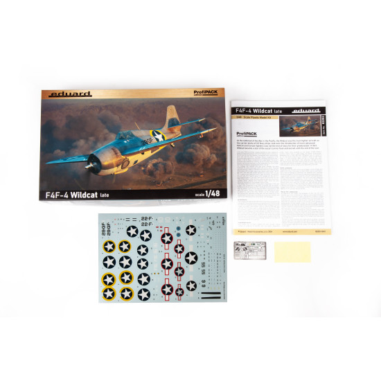 Eduard 82203 1/48 F4F-4 Wildcat late Plastic for Aircraft Profipack
