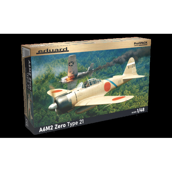 Eduard 82212 1/48 A6M2 Zero Type 21 Plastic for Aircraft Profipack