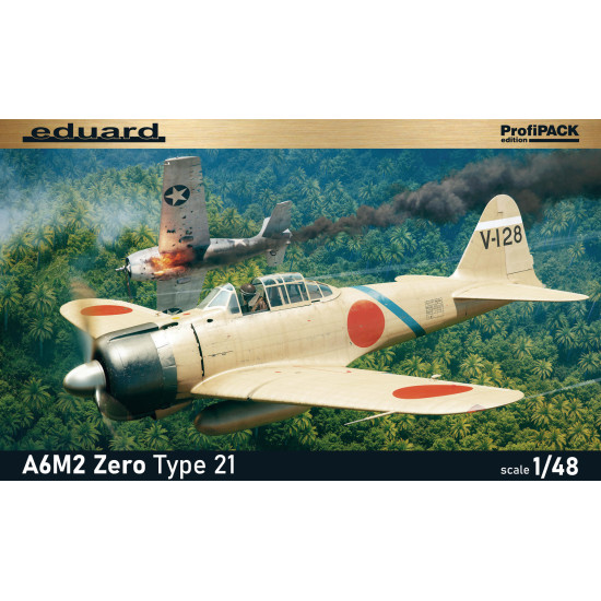 Eduard 82212 1/48 A6M2 Zero Type 21 Plastic for Aircraft Profipack