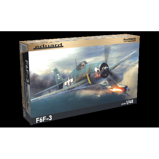 Eduard 8227 1/48 F6F-3 Plastic for Aircraft Profipack