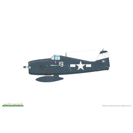 Eduard 8229 1/48 F6F-5 Hellcat late Plastic for Aircraft Profipack Eduard 8229 1/48 F6F-5 Hellcat late Plastic for Aircraft Profipack