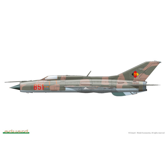 Eduard 8236 1/48 MiG-21PF Plastic for Aircraft Profipack Eduard 8236 1/48 MiG-21PF Plastic for Aircraft Profipack