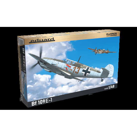 Eduard 8261 1/48 Bf 109E-1 Plastic for Aircraft Profipack