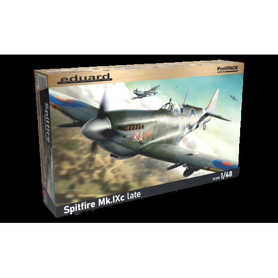 Eduard 8281 1/48 Spitfire Mk.IXc late version Plastic for Aircraft Profipack