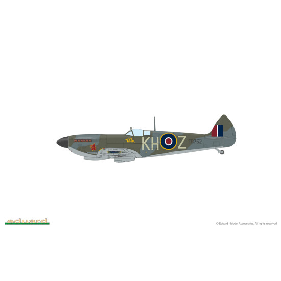 Eduard 8286 1/48 Spitfire Mk.XVI High Back Plastic for Aircraft Profipack