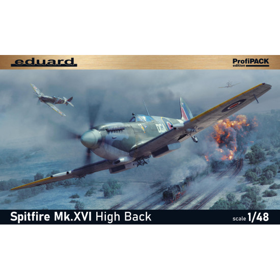 Eduard 8286 1/48 Spitfire Mk.XVI High Back Plastic for Aircraft Profipack