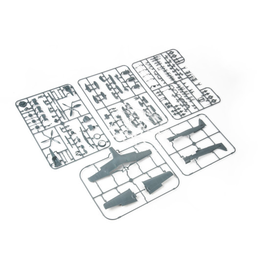 Eduard 84117 1/48 Fw 190A-4 w/ engine flaps & 2-gun wings Plastic for Aircraft Weekend edition