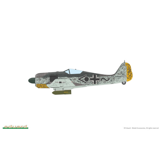 Eduard 84118 1/48 Fw 190A-5 light fighter Plastic for Aircraft Weekend edition