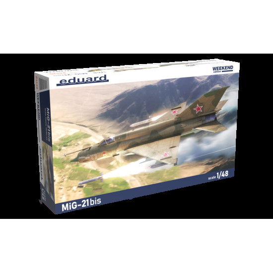 Eduard 84130 1/48 MiG-21bis Plastic for Aircraft Weekend edition