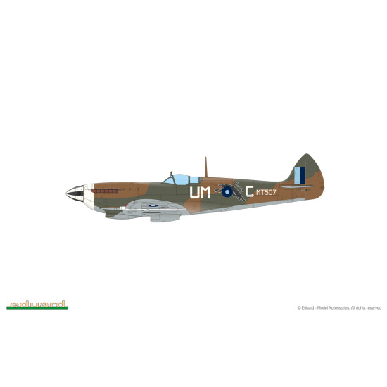 Eduard 84154 1/48 Spitfire Mk.VIII Plastic for Aircraft Weekend edition