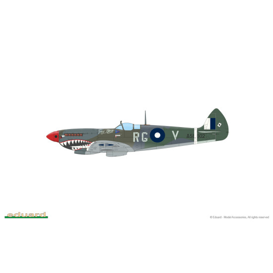 Eduard 84154 1/48 Spitfire Mk.VIII Plastic for Aircraft Weekend edition