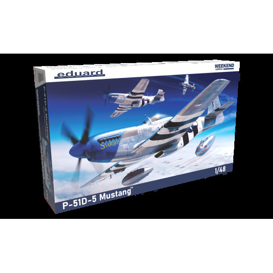 Eduard 84172 1/48 P-51D-5 Plastic for Aircraft Weekend edition
