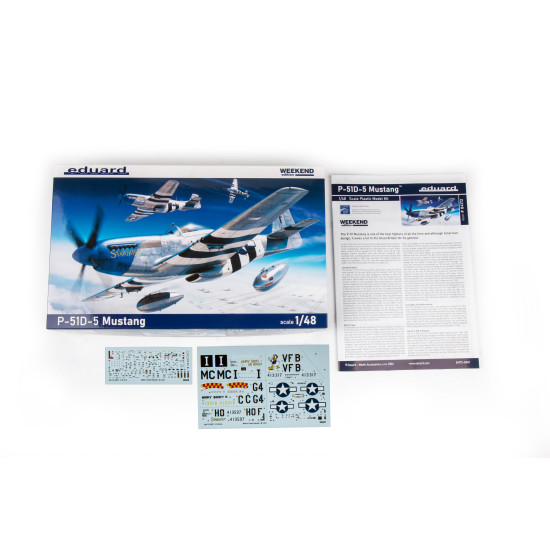 Eduard 84172 1/48 P-51D-5 Plastic for Aircraft Weekend edition