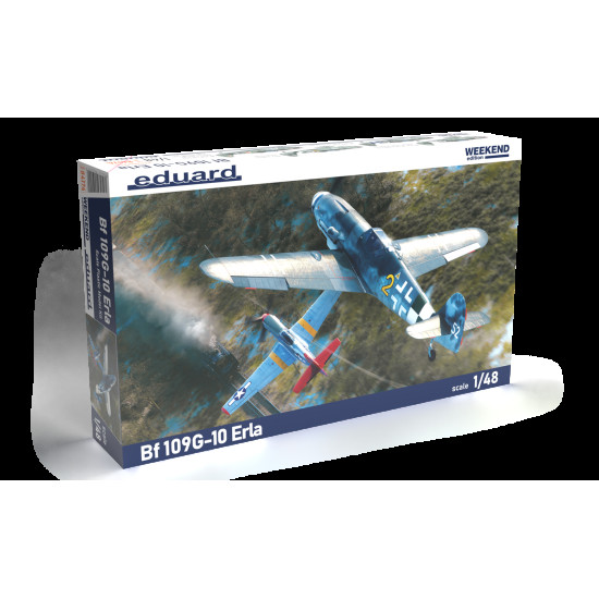Eduard 84174 1/48 Bf 109G-10 ERLA Plastic for Aircraft Weekend edition
