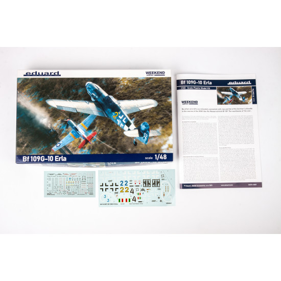 Eduard 84174 1/48 Bf 109G-10 ERLA Plastic for Aircraft Weekend edition