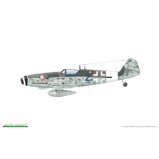 Eduard 84174 1/48 Bf 109G-10 ERLA Plastic for Aircraft Weekend edition