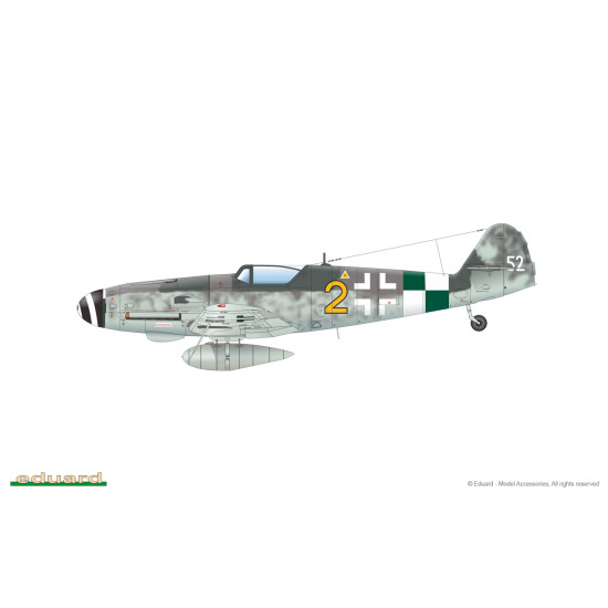 Eduard 84174 1/48 Bf 109G-10 ERLA Plastic for Aircraft Weekend edition
